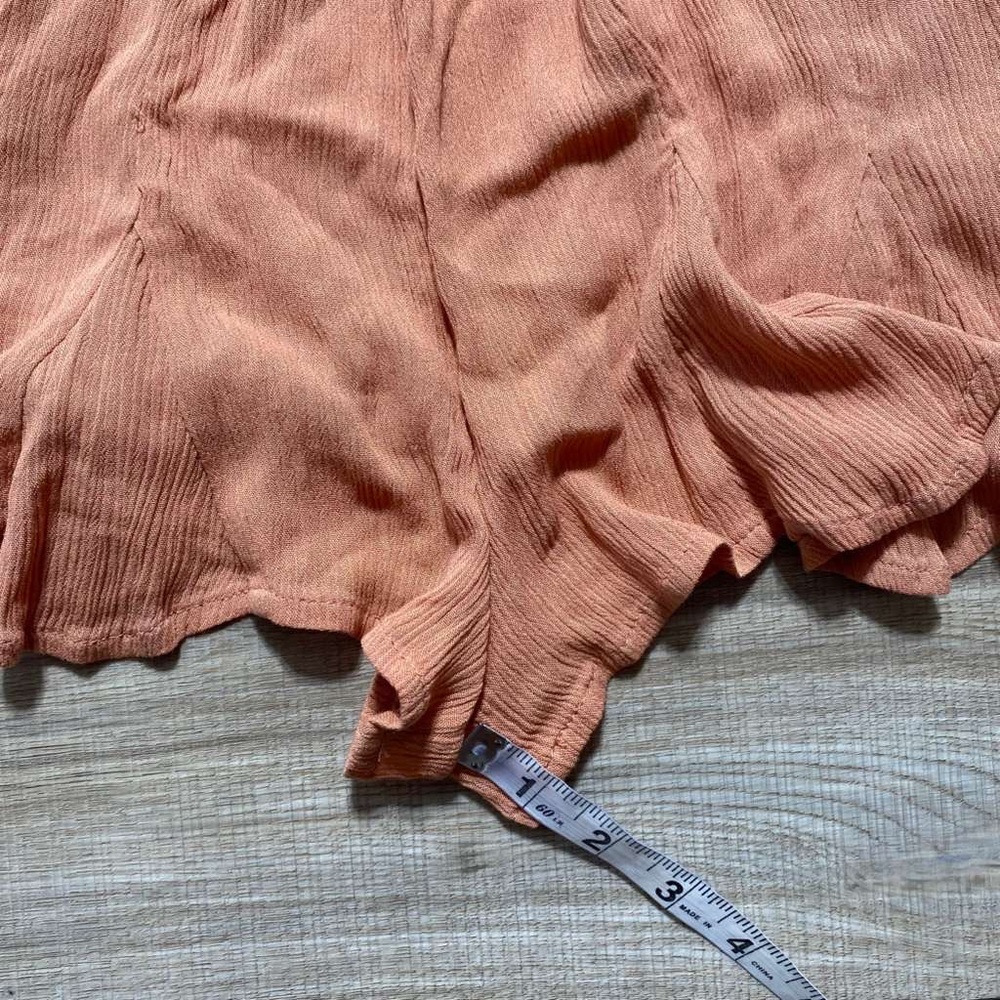 Free People Womens Nerea Open Back 100% Viscose Romper‎ Size Small Bronze - Picture 8 of 16